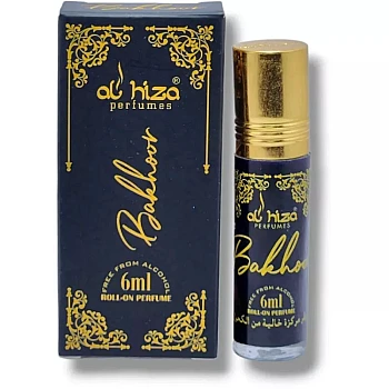 Al Hiza Perfumes Bakhoor Roll-on Perfume Free From Alcohol (6ml, Pack of 6)