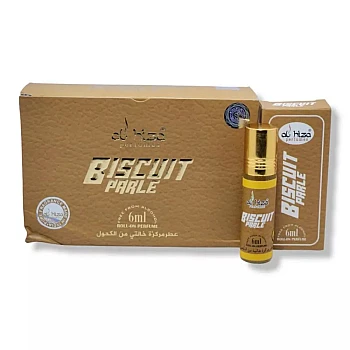 Al Hiza Perfumes Biscuit Parle Roll-on Perfume Free From Alcohol (6ml, Pack of 6)