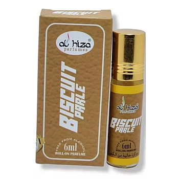 Al Hiza Perfumes Biscuit Parle Roll-on Perfume Free From Alcohol (6ml, Pack of 6)