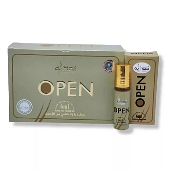 Al Hiza Perfumes Open Roll-on Perfume Free From Alcohol (6ml, Pack of 6)