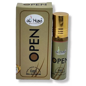 Al Hiza Perfumes Open Roll-on Perfume Free From Alcohol (6ml, Pack of 6)