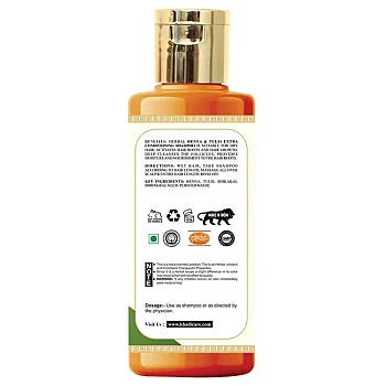 Khadi Care Herbal Henna Tulsi Shampoo (210ml)
