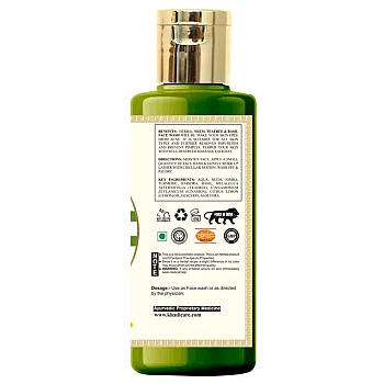 Khadi Care Herbal Neem, Teatree & Basil Face Wash (210ml)