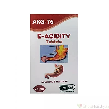 Excel E Acidity Tablets Akg-76 (25g)