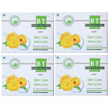 Boericke and Tafel Skin Care Bathing Bar (75g, Pack of 4)