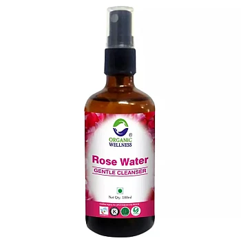 Organic Wellness Rose Water Gentle Cleanser (100ml)