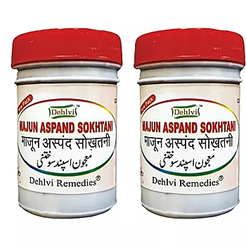 Dehlvi Majun Aspand Sokhtani (125g, Pack of 2)