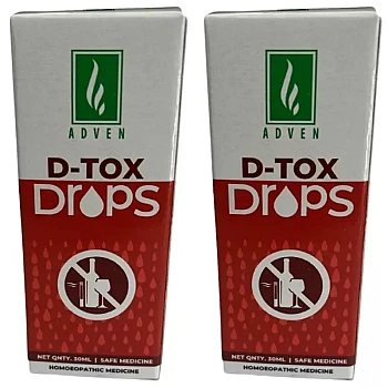 Adven D Tox Drops (30ml, Pack of 2)
