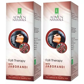 Adven Folli Therapy with Jaborandi Hair Oil (200ml, Pack of 2)