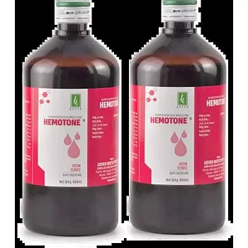 Adven Hemotone Tonic (450ml, Pack of 2)