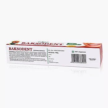 Bakson Baksodent Toothpaste (Saunf Flavour) (100g, Pack of 2)