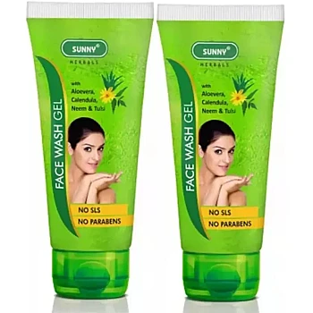Bakson Sunny Face Wash Gel With Neem And Tulsi (110g, Pack of 2)