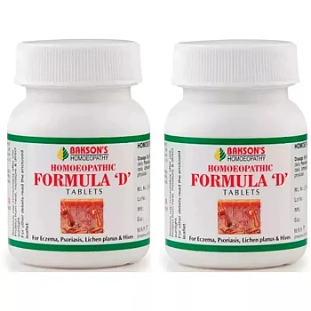 Bakson Formula D Tablets (75tab, Pack of 2)