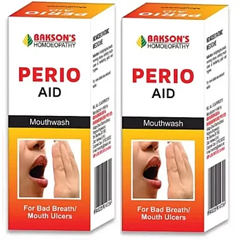 Bakson Perio Aid (Mouth Wash) (30ml, Pack of 2)