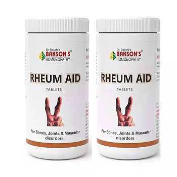 Bakson Rheum Aid Tablets (75tab, Pack of 2)