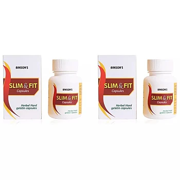 Bakson Slim & Fit Gelatin Capsules (30cap, Pack of 2)