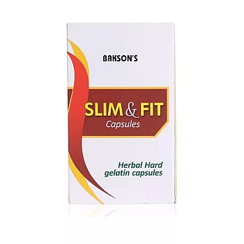 Bakson Slim & Fit Gelatin Capsules (30cap, Pack of 2)