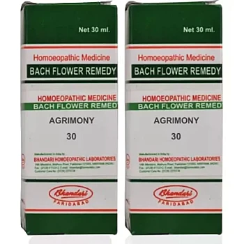 Bhandari Bach Flower Agrimony (30ml, Pack of 2)