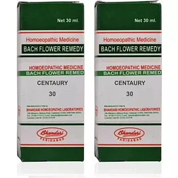 Bhandari Bach Flower Centaury (30ml, Pack of 2)