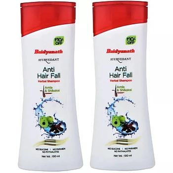Baidyanath Anti Hairfall Herbal Shampoo (100ml, Pack of 2)