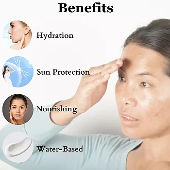 Dermistry 1% Hyaluronic Acid Sunscreen For Dry Skin Spf50 Uva Uvb Pa+++ (50ml)