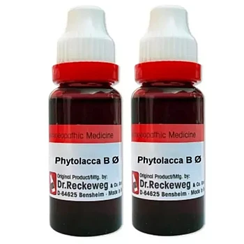 Dr Reckeweg Phytolacca Berry 1X (Q) (20ml, Pack of 2)