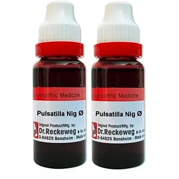 Dr Reckeweg Pulsatilla Nigricans 1X (Q) (20ml, Pack of 2)
