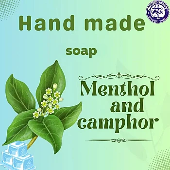 Bhimseni Handmade Soap Manthol & Camphor (500g)