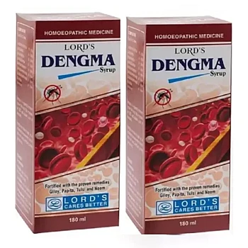 Lords Dengma Syrup (180ml, Pack of 2)
