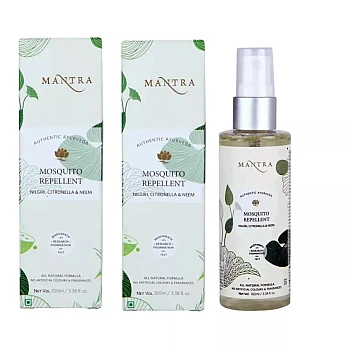 Mantra Herbal Mosquito Repellent (Nilgiri, Citronella & Neem)-Sls, Sles, Parabens, Paraffin Free (1Box, Pack of 2)