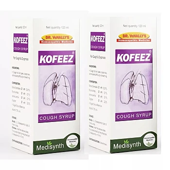 Medisynth Kofeez Syrup (120ml, Pack of 2)