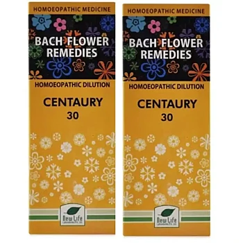 New Life Bach Flower Centaury (100ml, Pack of 2)