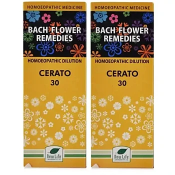New Life Bach Flower Cerato (100ml, Pack of 2)