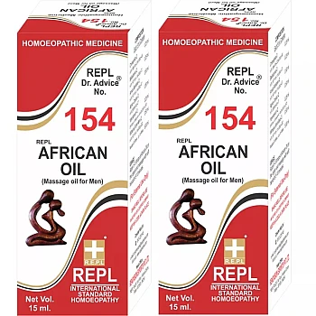 REPL Dr. Advice No 154 (African Oil) (15ml, Pack of 2)