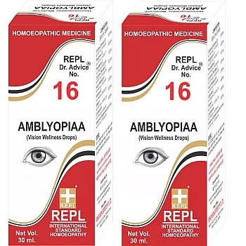 REPL Dr. Advice No 16 (Amblyopiaa) (30ml, Pack of 2)