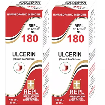 REPL Dr. Advice No 180 (Ulcerin) (30ml, Pack of 2)