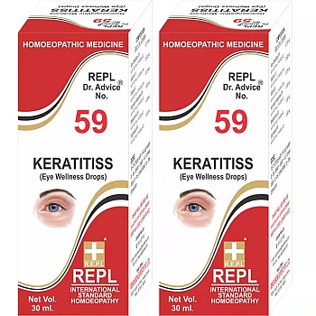 REPL Dr. Advice No 59 (Keratitiss) (30ml, Pack of 2)