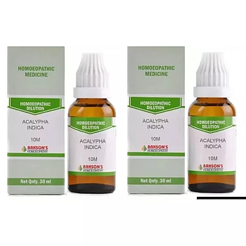 Bakson Acalypha Indica 10M CH (30ml, Pack of 2)