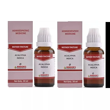 Bakson Acalypha Indica 1X (Q) (30ml, Pack of 2)