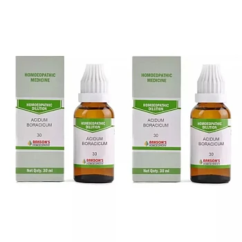 Bakson Acidum Boracicum 50M CH (30ml, Pack of 2)