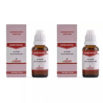 Bakson Acidum Sulphuricum 1X (Q) (30ml, Pack of 2)