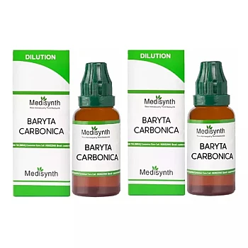 Medisynth Baryta Carbonica 200 CH (30ml, Pack of 2)