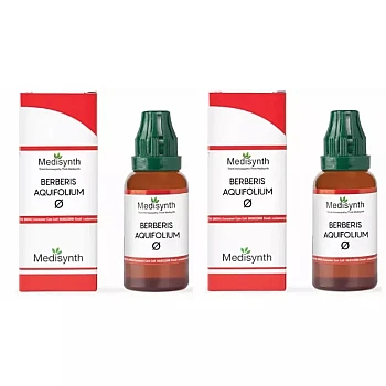 Medisynth Berberis Aquifolium 1X (Q) (30ml, Pack of 2)