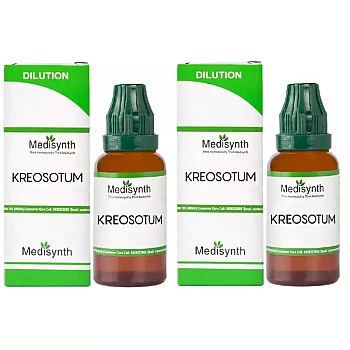 Medisynth Kreosotum 30 CH (30ml, Pack of 2)