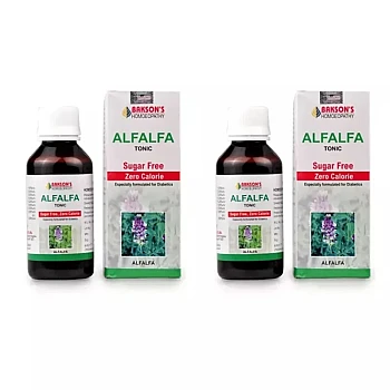 Bakson Alfalfa Tonic (Sugar Free) (115ml, Pack of 2)