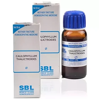 SBL Caulophyllum Thalictroides 1X (Q) (30ml, Pack of 2)