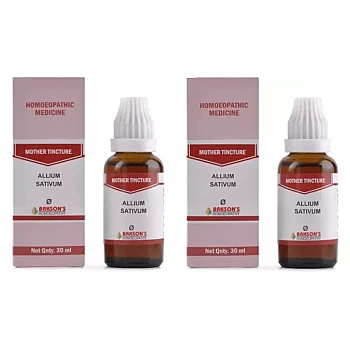 Bakson Allium Sativum 1X (Q) (30ml, Pack of 2)