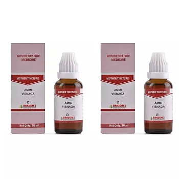 Bakson Ammi Visnaga 1X (Q) (30ml, Pack of 2)