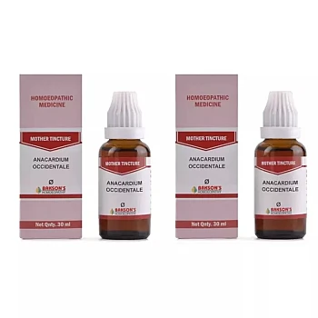 Bakson Anacardium Occidentale 1X (Q) (30ml, Pack of 2)