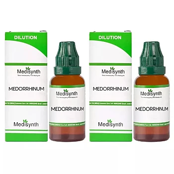 Medisynth Medorrhinum 30 CH (30ml, Pack of 2)